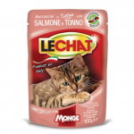 LeChat Pouches tuunikala- ja l&otilde;het&uuml;kkidega konservtoit t&auml;iskasvanud kassidele kastmes, 100 g