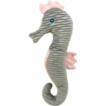 Trixie Seahorse Plush Recycled pl&uuml;&uuml;sist m&auml;nguasi koertele heliga, 50 cm