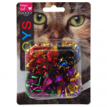 Magic Cat Toy Myler Ball m&auml;nguasi kassidele l&auml;ikiva tuttiga, l&auml;bim&otilde;&otilde;t 3,75 cm, 4 tk.