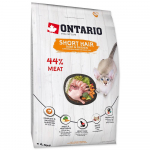 Ontario SP Cat Shorthair kuivtoit t&auml;iskasvanud l&uuml;hikarvalistele kassidele pardiliha ja kanaga, 6,5 kg