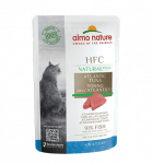 Almo Nature HFC Natural Plus Atlandi tuunikala 91% konservid t&auml;iskasvanud kassidele, 55 g