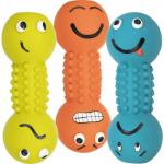Trixie Smiley Dumbbell lateksist m&auml;nguasi koertele naerun&auml;oga, 19 cm, 1 tk.