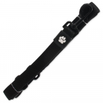 Active Dog Leash Bungee Neoprene L rihm koertele, must, elastse osaga, 2,5x120 cm