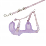 Trixie Harness rakmed ja jalutusrihm koertele, M-L suurus, kaela ja k&otilde;hu &uuml;mberm&otilde;&otilde;t 36-50 cm, rihma laius 10 mm, jalutusrihm 2.00 m, heleroosa