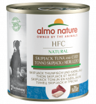 Almo Nature HFC Natural Tuunikala ja tursaga m&auml;rgtoit t&auml;iskasvanud koertele, 290 g