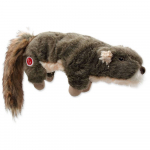 Dog Fantasy Good's Skinneeez Stretch And Squeak Squirrel pl&uuml;&uuml;sist m&auml;nguasi koertele koos piiksuva heliga, 45 cm