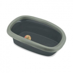 StefanPlast Sprint 20 kassiliivakast servaga, hallikasroheline/hall, 43x31x14 cm