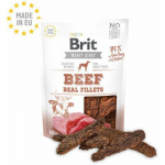 Brit Jerky Beef Real Fillets Snack maius t&auml;iskasvanud koertele, 80 g