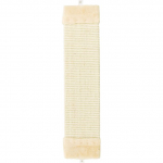 Trixie Scratching Board with Plush pl&uuml;&uuml;sist &auml;&auml;rega krabukaunistus kassidele, beež, 15x56 cm
