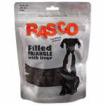Rasco Delicacy Stuffed Triangle With Liver maius koertele, maksat&auml;idisega, 2,2 cm, 450 g