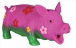Trixie Pig With Flowers lateksist m&auml;nguasi koertele, 22 cm