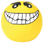 Trixie Smiley with Sound lateksist pall koertele heliga, 6 cm