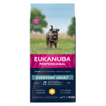 Eukanuba Adult Small And Medium Chicken Every Day kuivtoit t&auml;iskasvanud v&auml;ikestele ja keskmistele koertele kanaga, 16.5 kg