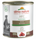 Almo Nature HFC Natural veiseliha konserv t&auml;iskasvanud koertele, 280 g