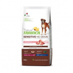 Natural Trainer Dog Sensitive No Grain Adult Medium/Maxi Pork &ndash; t&auml;iss&ouml;&ouml;t t&auml;iskasvanud keskmist ja suurt t&otilde;ugu koertele, sigade ja teraviljata, tundliku seedimisega, 12 kg