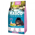 Rasco Premium Puppy/Junior Small kuivtoit v&auml;ikestele kutsikatele kanaga ja riisiga, 3 kg