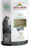 Almo Nature HFC Natural Plus sardiinid kassidele, 55 g