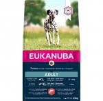 Eukanuba Adult Large Salmon kuivtoit suurtele t&auml;iskasvanud koertele l&otilde;hega, 2,5 kg