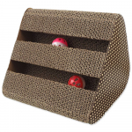 Magic Cat Scratcher Carton Interactive Square kassikraapimislaud palliga ja kassimuruga, 27x18x18 cm