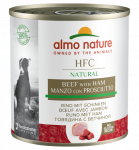 Almo Nature HFC Natural veiseliha ja singi konserv koertele, 290 g