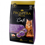 Prospera Plus Sterilized 7+ Chicken Weight Balance kuivtoit steriliseeritud kassidele kaalukontrolliks, kanaga, 0,4 kg