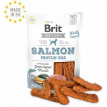 Brit Jerky Salmon Protein Bar Snack maius koertele l&otilde;he ja kanaliha, 80 g