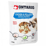 Ontario Cat Chicken And Pollock Double Sandwich pehmed kassimaiused kana ja pollakiga, 50 g