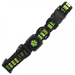 Active Dog Strong XS nailonist krae miniatuursetele koertele helkurniidiga, laimiroheline, 1x21-30 cm