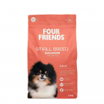 Four Friends Small Breed Salmon t&auml;isv&auml;&auml;rtuslik toit l&otilde;hega t&auml;iskasvanud v&auml;ikest t&otilde;ugu koertele, 2 kg