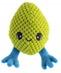GimDog Dog Baby Egg pl&uuml;&uuml;sist lelud koertele vilega, 14 cm, erinevad v&auml;rvid