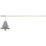 Trixie Xmas Playing Rod kassim&auml;nguasi j&otilde;ulupuu kujundusega, puit, 48 cm