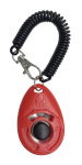 Record CLICKER pink klikker koertele, kassidele ja teistele loomadele treenimiseks, 17 cm