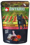 Ontario Dog Cartilage with Chicken in Broth m&auml;rgtoit t&auml;iskasvanud koertele ja kutsikatele, 100 g