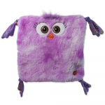 Dog Fantasy Toy Monsters Chicken Square kr&otilde;bisev pl&uuml;&uuml;sist m&auml;nguasi koertele, lilla, 28 cm