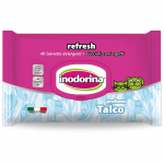 Inodorina salvr&auml;tikud talki aroomiga, 40 tk.
