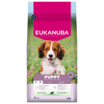 Eukanuba Puppy & Junior, Small & Medium, Lamb & Rice kuivtoit kutsikatele, 12 kg
