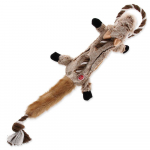 Dog Fantasy Skinneeez TUGS Chipmunk pehme pl&uuml;&uuml;sist m&auml;nguasi koertele koos k&ouml;ie ja piiksuva heliga, 57,5 cm
