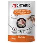 Ontario Herb Chicken With Duck, Rice And Rosemary t&auml;iendtoit t&auml;iskasvanud kassidele, 80 g