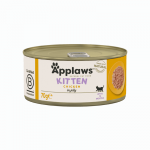 Applaws Kitten Chicken konservid kassipoegadele kanaga, 70 g