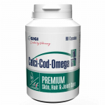 GiGi Calci Cod Omega kapslid koertele ja kassidele luukoe tugevdamiseks, 90 tk.