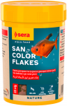 Sera San Color Flakes toit kaladele v&auml;rvi parandamiseks, 100 ml (22 g)