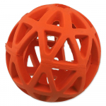 Dog Fantasy Kummist pall O9 koertele, pehme, oranž, 9 cm