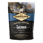 Carnilove Salmon For Adult teraviljavaba kuivtoit koertele l&otilde;hega, 1.5 kg