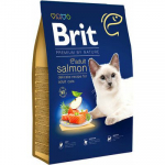 Brit Premium Cat Adult Salmon kuivtoit t&auml;iskasvanud kassidele l&otilde;hega, 1.5 kg