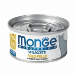 Monge Flakes Monoproteinic Chicken konservid kassidele kanaga, 80 g