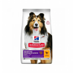Hills Science Plan Sensitive Stomach & Skin Medium Adult kuivtoit keskmistele t&auml;iskasvanud koertele kanaga, 2.5 kg