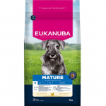 Eukanuba Mature And Senior Small/Medium Chicken kuivtoit v&auml;ikestele ja keskmistele seeniorkoertele, 3 kg