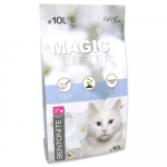 Magic Cat Magic Litter Bentonite Ultra White klombistuv kassiliiv kassitualettidele, 10 l