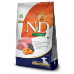 Farmina N&D Dog Grain Free Puppy S teraviljavaba kuivtoit v&auml;ikestele kutsikatele lambalihaga, mustikate ja k&otilde;rvitsaga, 7 kg
