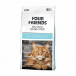 Four Friends Big Bite Grain Free teraviljavaba kuivtoit suurtele kassidele pardi, kalkuni ja kanaga, 6 kg